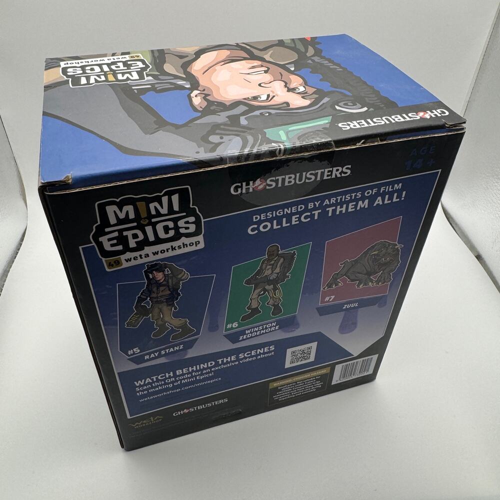 NEW Ghostbusters Mini Epics Ray Stanz #5 Figure Weta Workshop Rare NIB - Picture 9 of 9